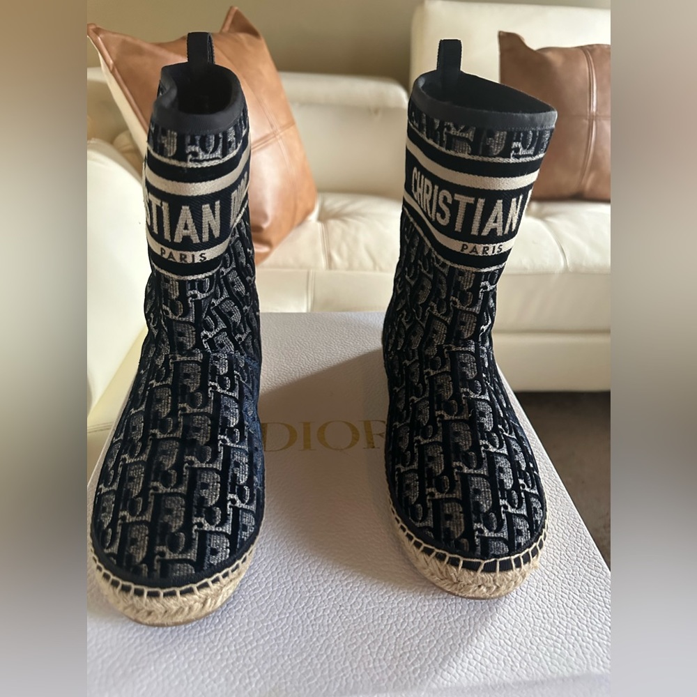 Christian Dior Monogram Boot Size 9.5